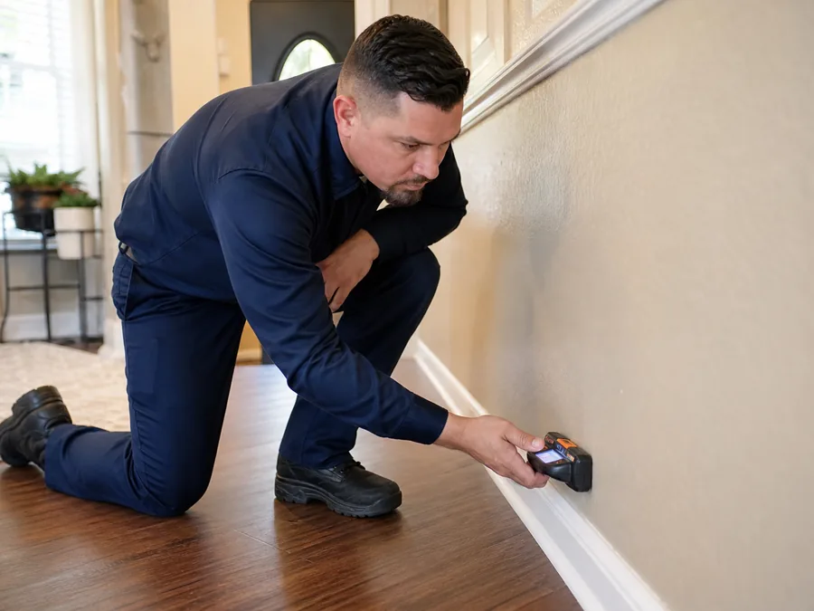 Termites 65 In-wall detection in use, McKinney