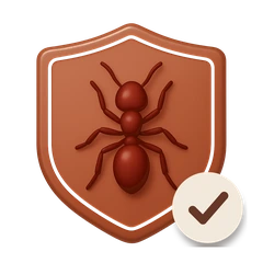 Stinger plan shield with a fire ant - ongoing year-round protection