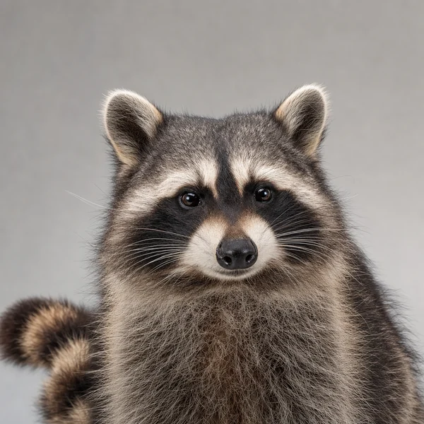 Raccoon with black mask, a common attic and chimney wildlife removal call in McKinney TX