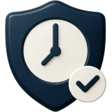 Same-day promise shield badge